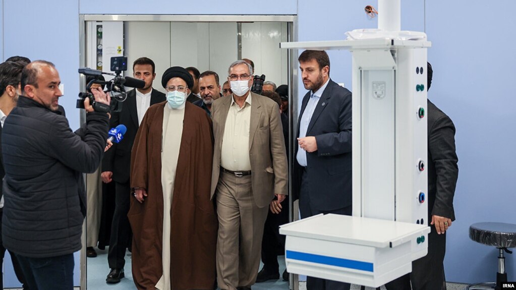 رئیسی، افتتاح بیمارستان مهدی