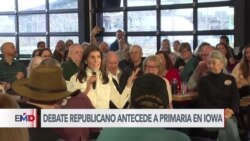 Precandidatos republicanos a Casa Blanca se reencuentran en quinto debate