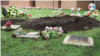 Algunas funerarias en Managua otorgan lotes para sepultar a sus difuntos en cuotas para amortiguar los costos. Foto: Archivo, Houston Castillo, VOA