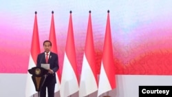 Presiden Jokowi yakin ASEAN kelak bisa menjadi pusat pertumbuhan ekonomi dunia. (biro Setpres)
