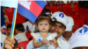 Activists and supporters of the Candlelight Party attend the party’s Extraordinary Congress in Siem Reap province on February 11, 2023. (Kann Vicheika/VOA Khmer)