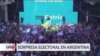 Argentina celebrará segunda vuelta electoral en noviembre