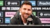 Leo Messi durante la conferencia de prensa que tuvo lugar este jueves 17 de agosto en las instalaciones de Inter Miami, en Fort Lauderdale, Florida.
