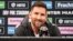 Leo Messi durante la conferencia de prensa que tuvo lugar este jueves 17 de agosto en las instalaciones de Inter Miami, en Fort Lauderdale, Florida.