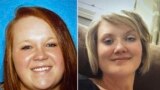 Kombinasi foto yang menunjukkan Veronica Butler (kiri) dan Jilian Kelley (kanan). Pada 13 April 2024, otoritas Oklahoma mengatakan pihaknya telah menangkap empat orang yang diduga terkait dengan hilangnya Butler dan Kelley. (Foto: Oklahoma State Bureau of Investigation via AP)