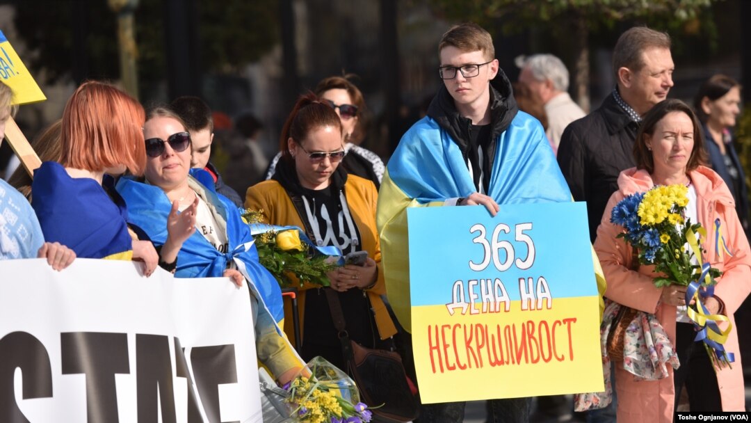 Имаме надеж зашто видовме дека целиот демократски свет застана со Украина, велат од украинското здружение „Лесја Украинка“