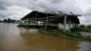 Une pépinière de riz située dans une ferme rizicole inondée à Makurdi, au Nigeria, le 1er octobre 2022. REUTERS / Afolabi Sotunde