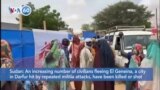 VOA60 Africa - Increasing number of civilians fleeing Darfur hit by militia attacks