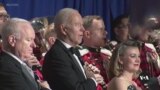 President Biden to laugh, criticize the press on Saturday