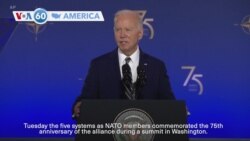 VOA60 America - Biden: Ukraine to receive five additional strategic air defense systems 