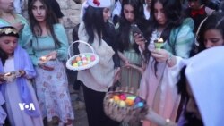 Êzidî Cejna Çarşema Sor Pîroz Dikin