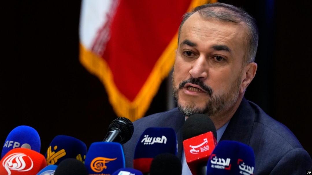 Menteri Luar Negeri Iran Hossein Amirabdollahian 