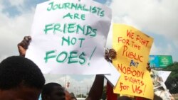 South Sudan’s journalists' protest