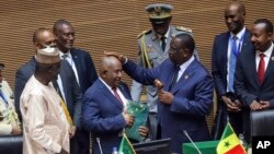 President3 das Comores, Azali Assoumani, asume a presidência da União Africana, Addis Abeba, Etiopia, 18 Fevereiro 2023