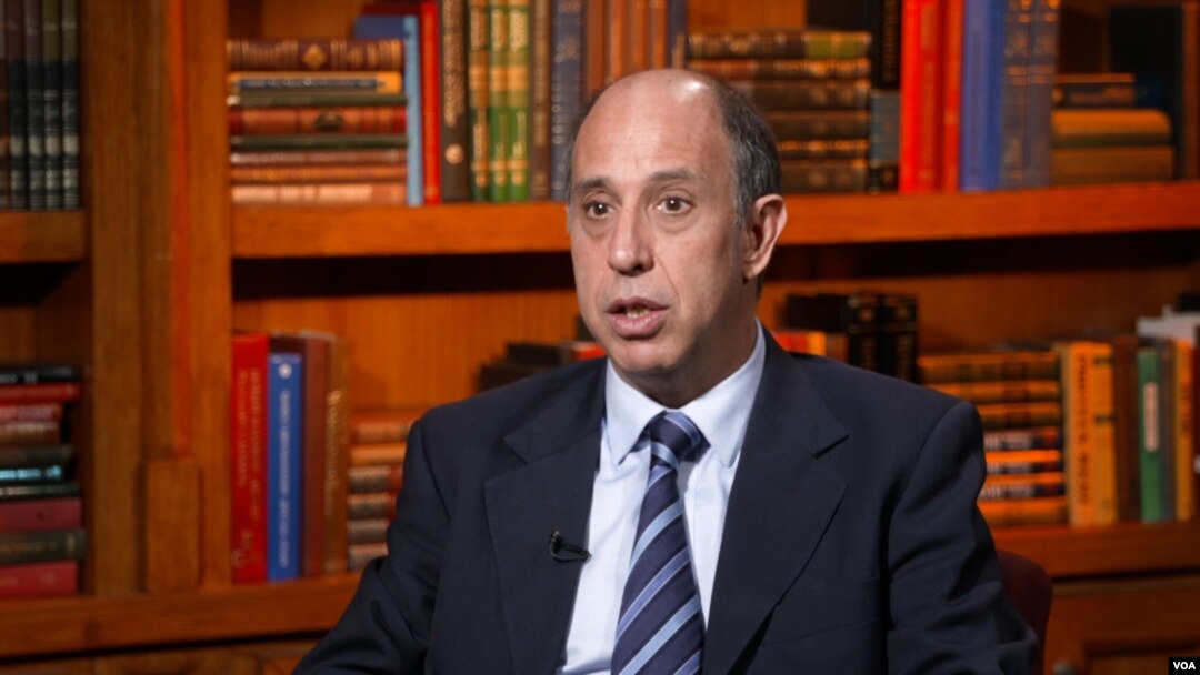 Argentina human rights lawyer Tomas Quintana at the Voice of America studio in Washington on May 2, 2024