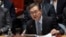 FILE - South Korean U.N. Ambassador Hwang Joon-kook speaks during a Security Council meeting at U.N. headquarters, Jan. 23, 2024. He said June 3, 2024, that the council would hold a public meeting in mid-June on human rights in North Korea.