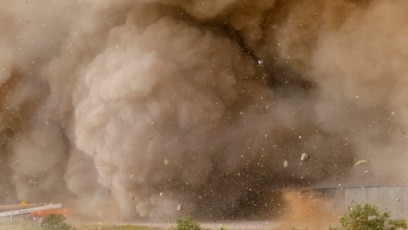 SpaceX’s Test of Huge Rocket Causes Major Damage to Launch Structure