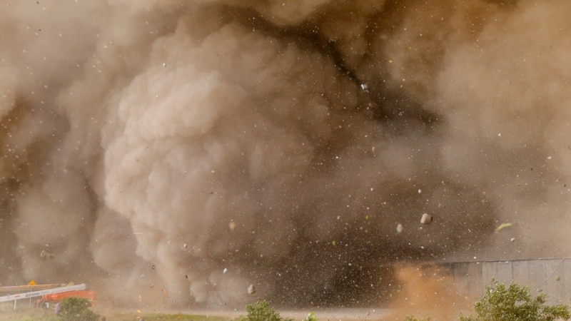 SpaceX’s Test of Huge Rocket Causes Major Damage to Launch Pad