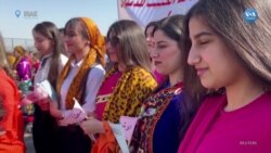 Iraklı Hristiyanlar Paskalya öncesi festivalde biraraya geldi 