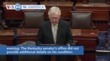 VOA60 America - Senate Republican leader Mitch McConnell Hospitalized After Fall
