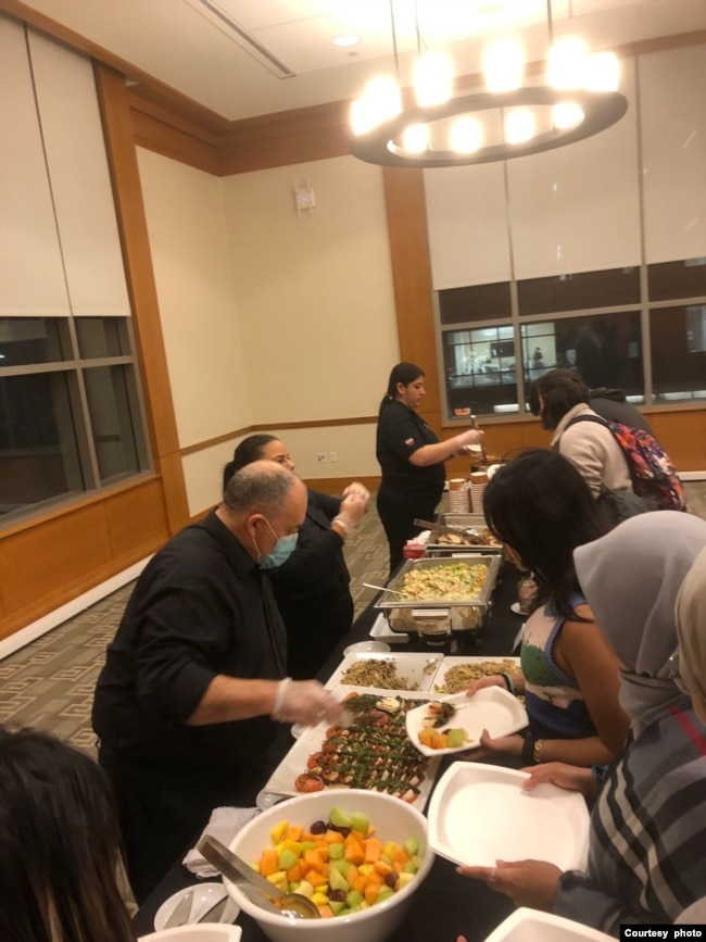 Acara buka puasa di Harvard (dok: Devina)