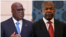 Félix Tshisekedi, Presidente da República Democrática do Congo (esq), e João Lourenço, Presidente de Angola