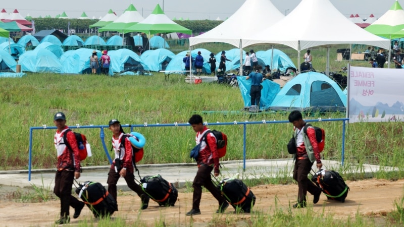 Setelah Didera Panas Ekstrem, Jambore Pramuka di Korsel Terancam Dihantam Topan