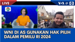 Laporan VOA untuk Indosiar: WNI di AS Gunakan Hak Pilih dalam Pemilu RI 2024