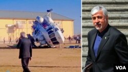 helicopter crash Hamid Sajjadi