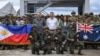 رزمایش مشترک نیروهای نظامی فیلیپین و استرالیا در دریای جنوبی چین