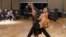 Atlet Dansa Latin Ballroom Titanno Bayuseto Dahono dan pasangannya, Ratu Nurchoiriah. (Courtesy: Titanno Bayuseto Dahono)
