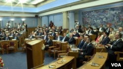 Sednica crnogorskog parlamenta, fotografija iz novembra 2023. (Foto: VOA)