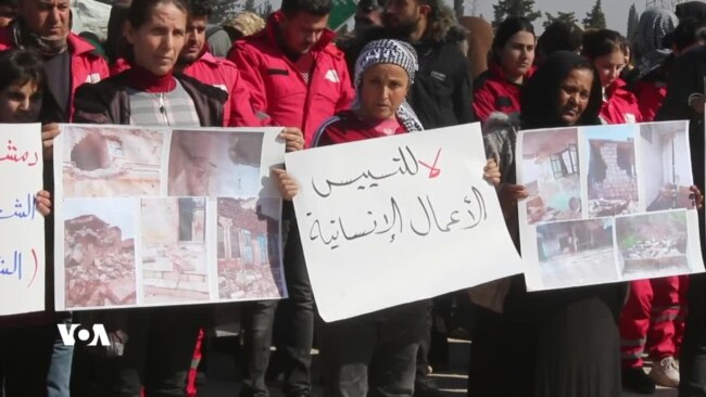 سەرەڕای زیانەکانی بوومەلەرزەکە، گەمارۆی ڕژێمی سوریا بۆ سەر ئاوارەکانی عەفرین بەردەوامە