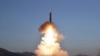 Triều Tiên phóng phi đạn đạn đạo liên lục địa Hwasong-18 ngày 18/12/2023 tại một địa điểm không được tiết lộ.