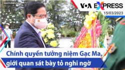 Chính quyền tưởng niệm Gạc Ma, giới quan sát bày tỏ nghi ngờ | Truyền hình VOA 15/3/23