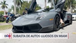 Subasta de autos lujosos en Miami recauda más de 80 millones de dólares