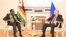 Russian leader Vladmir Putin and Zimbabwean President Emmerson Mnangagwa