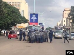 Police monitoring protesting vendors in Bulawayo