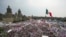 Supporters of ruling party presidential candidate Claudia Sheinbaum attend her closing campaign rally at the Zocalo in Mexico City, May 29, 2024.