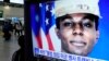 A TV screen shows a file image of American soldier Travis King during a news program at the Seoul Railway Station in Seoul, South Korea, Sept. 27, 2023. North Korea said Wednesday that it will expel King who crossed the border between the Koreas in July.