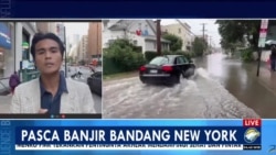 Laporan Langsung VOA untuk MetroTV: Pasca Banjir Bandang di New York