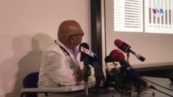 Médico venezolano Julio Castro en la presentación de la Encuesta Nacional de Hospitales