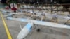 FILE - Iran-made drones are displayed in this picture released by the official website of the Iranian Army on April 20, 2023. (Iranian Army via AP)