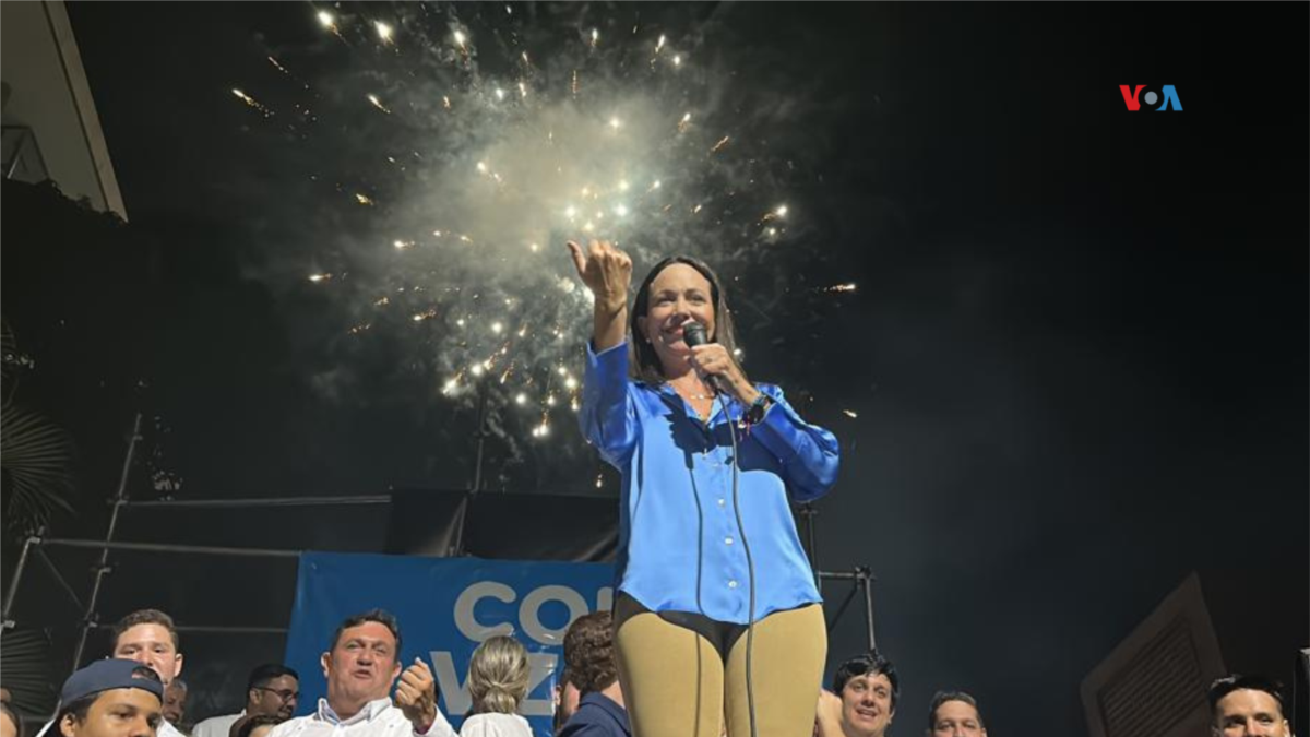 La Oposición Venezolana Cierra Filas Con La Candidata Maria Corina