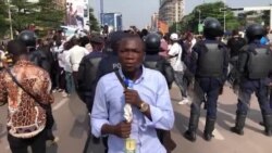 Police epekisi opposition kosala botelemi liboso lya CENI na Kinshasa