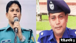 পটিয়া থানার ওসি মোহাম্মদ নেজাম উদ্দিন ও চট্টগ্রাম পুলিশের খুলশী থানার ওসি রুবেল হায়দার। 