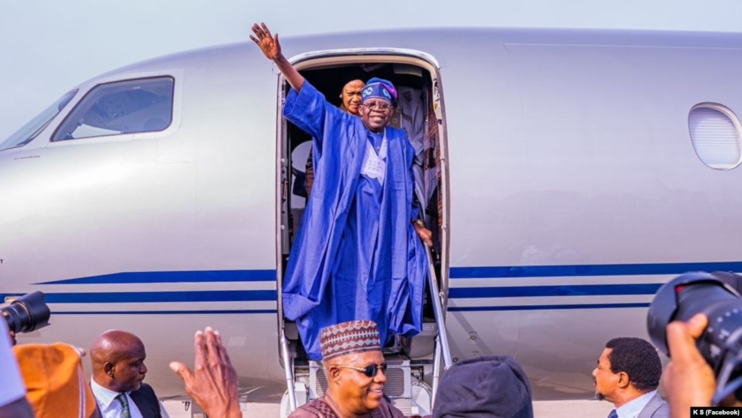 Dawowar Zababban Shugaban Najeriya Ahmed Bola Tinubu Najeriya Bayan Kammala Hutu A Ketare 2