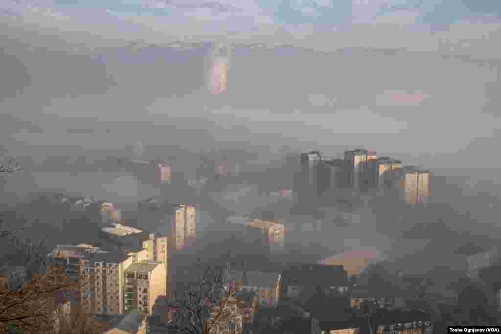 Skopje, North Macedonia, Pollution / Загадување на воздухот во Скопје