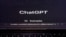 រូបឯកសារ៖ កញ្ចក់កុំព្យូទ័របង្ហាញគេហទំព័រ ChatGPT ដែលជា​បច្ចេកវិទ្យាបញ្ញាសប្បិនិម្មិត AI ថតកាលពីថ្ងៃទី ៨ ខែកុម្ភៈ ឆ្នាំ ២០២៣។ 