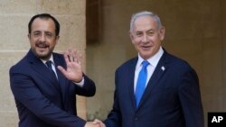 Netanyahu û Christodoulides li Qibrisê (Arşîv)